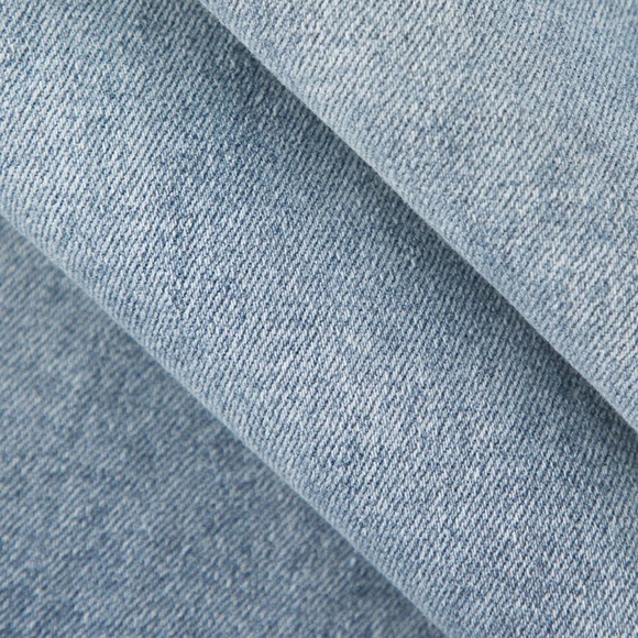 NEW MICAS OMBRÉ FRAYED SLIT DENIM MAXI SKIRT - Picture 3 of 9